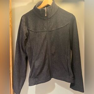Zip up no hoodie brand Dakini. Size S